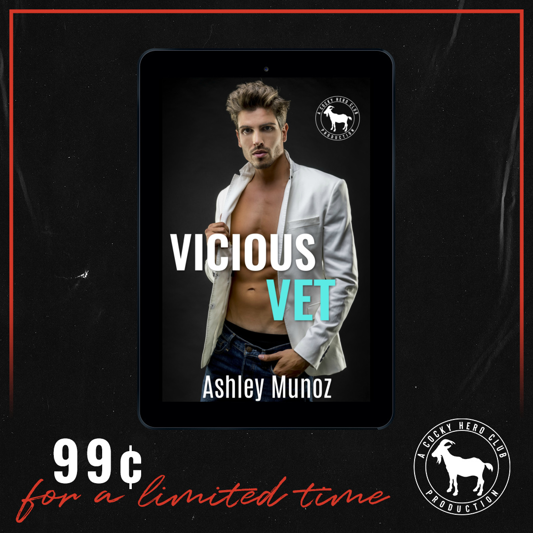 #99c #SALE #KU 'Captivating characters, hot chemistry and all the feels' Vicious Vet by Ashley Munoz @CockyClub amzn.to/3xf3N5K