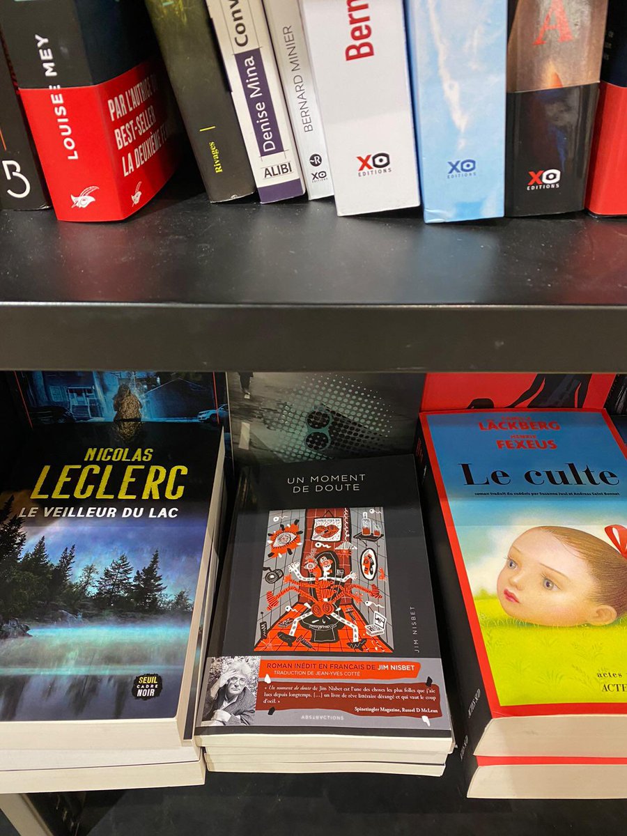 📚 Un grand merci à la @librairiemollat de proposer 'Un moment de doute', un roman de #JimNisbet.
➡️ Vous êtes à proximité de #bordeaux ? N'hésitez pas à vous rendre dans cette #librairie :
📍Librairie Mollat, 15 rue Vital Carles, 33000 BORDEAUX.
#livres