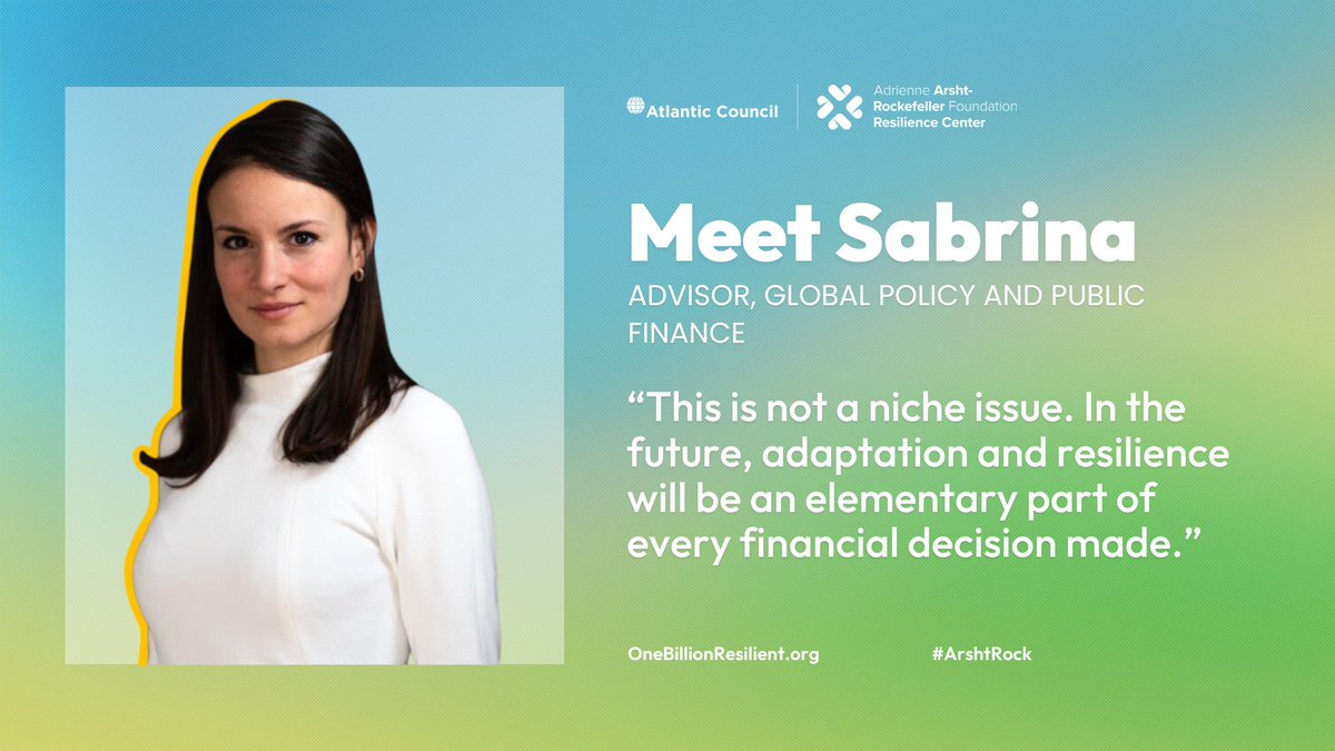 🌎🌱 Meet Sabrina Nagel, our Global Policy and Public Finance Advisor! She brings together public and private stakeholders to mobilize adaptation finance. Learn about the Call for Collaboration, one of the projects she's advanced with our partners: bit.ly/41aGIvZ