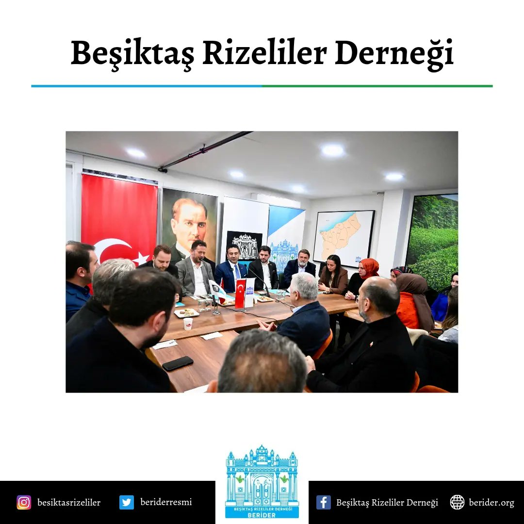 beriderresmi's tweet photo. Beşiktaş Belediye Başkanı Sayın Rıza Akpolat derneğimizi ziyaret etti. Nazik ziyareti için kendisine ve ekibine teşekkür ederiz.

#beşiktaşrizelilerderneği #besiktasrizelilerdernegi #BeşiktaşBelediyesi #RızaAkpolat https://t.co/C0dWQmQI06
