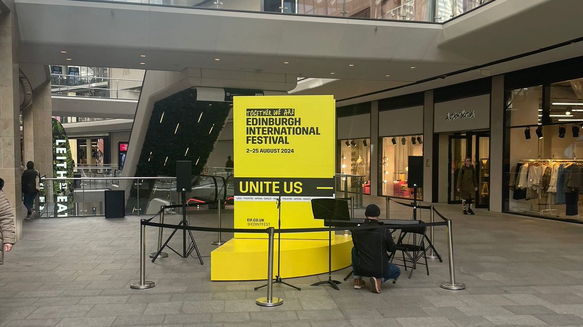 We're ready to see you, 11am, St James Quarter! Emma will perform at noon. And remember there's still a chance to win yourself a YELLOW TICKET (just check your brochure) eif.co.uk/news-and-blogs…