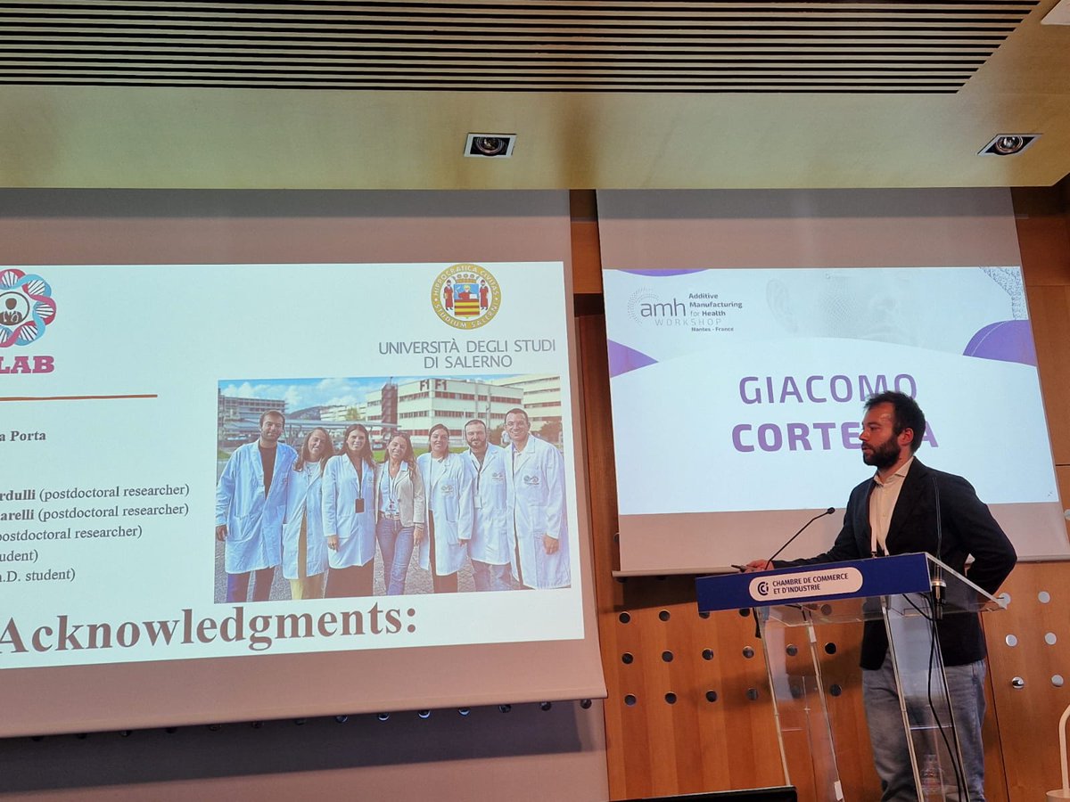 I'm very grateful for the opportunity to present our latest results at <a href="/AMH_workshop/">Additive Manufacturing for Health</a>! 🎙️ Big thanks to my supervisor for her guidance and support <a href="/DellaPortaLab/">DellaPortaLab</a>. Shoutout to all my colleagues for their encouragement and feedback. Teamwork makes the dream work!