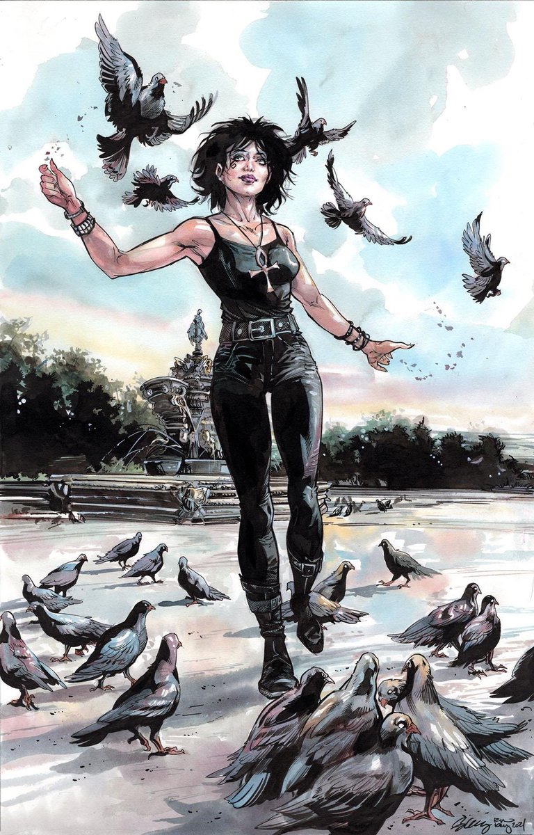 Death art by Ryan Kelly 🖤 #TheSandman