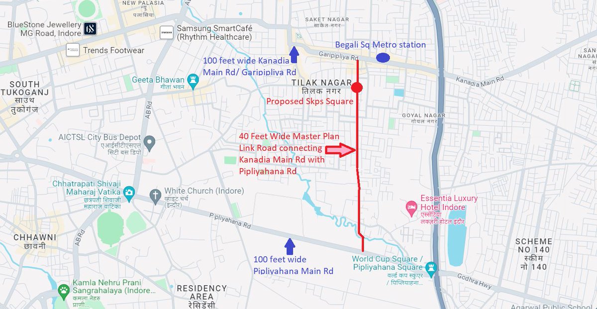 janhit_sevak's tweet image. #developmentproject #ida #indoredevelopmentauthority #flyover #lease #indore #PremiumTownship #opulenttownship #propertyinbhopal #beautifultownship #newsfeed #news #realestate @IDA_indore @idaIndore22 Redevelopment plan for East Central Indore. The Importance of link road