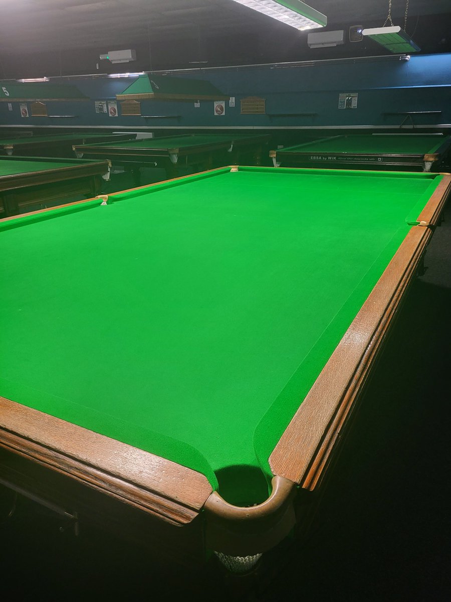 CreameryFalkirk's tweet photo. Early Saturday mornings at The Creamery 😃 

Getting the tables ready for a busy day and night ahead 🌞 🌙 

Annual memberships available.

#creameryfalkirk #creamerycuesports https://t.co/sCexxbTHKS
