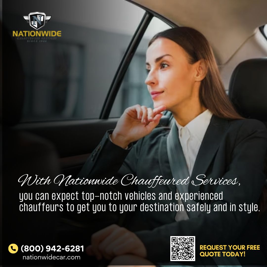 Nationwide_car's tweet image. Looking for reliable &amp;amp; #ProfessionalTransportation? Look no further than our #ExecutiveCarService!🚗 With #NationwideChauffeuredServices. You can expect top-notch vehicles &amp;amp; experienced chauffeurs to get you to your destination safely and in style. Call us at (800) 942-6281🌟👔🚘