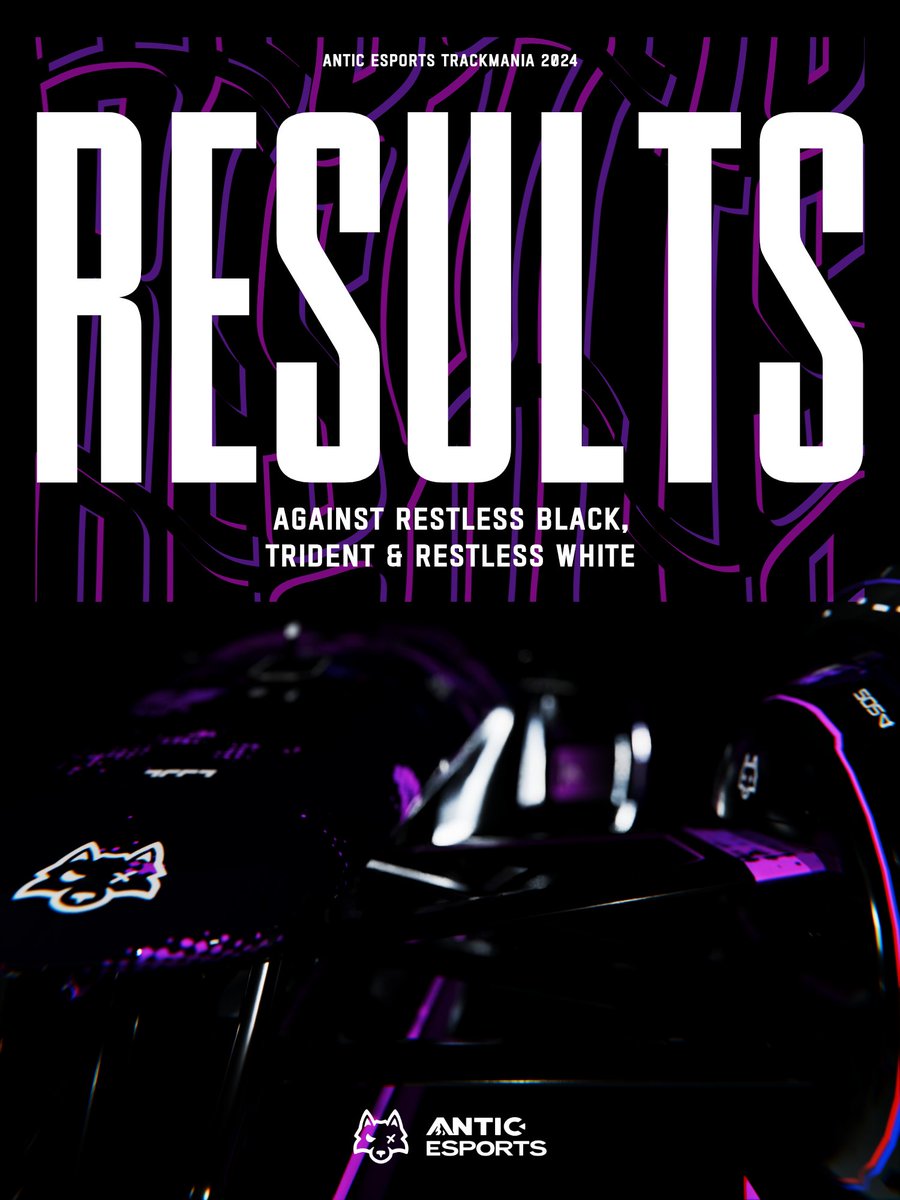 AnticESC's tweet photo. [ #ANTCTM ]

We take the night 2 - 1 putting us sitting at 2nd place in the standings. GG's to all the teams we played tonight.

Restless Black: 3 - 0 ✅
@TridentEsports: 1 - 3 ❌
Restless White: 3 - 0 ✅/

#AnticArmy | #Untamed | #AOPL https://t.co/TuphaPuRYM