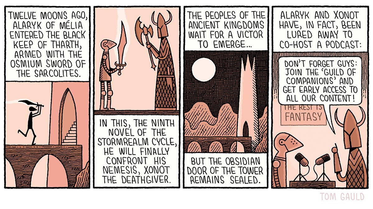 My cartoon for this week's @GuardianBooks / @GdnSaturday 