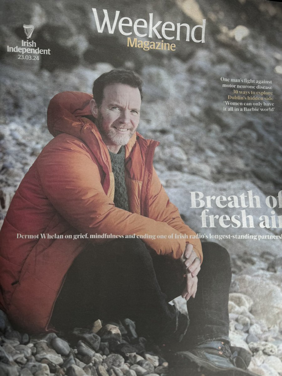 Always tough to speak publicly about a good friend who’s at end of life But Adrian wants to help others & that’s just so him Adrian has #MND this is his story written beautifully by our friend @kathydjourno Read it here bit.ly/43xqOgu @Independent_ie @IMNDA