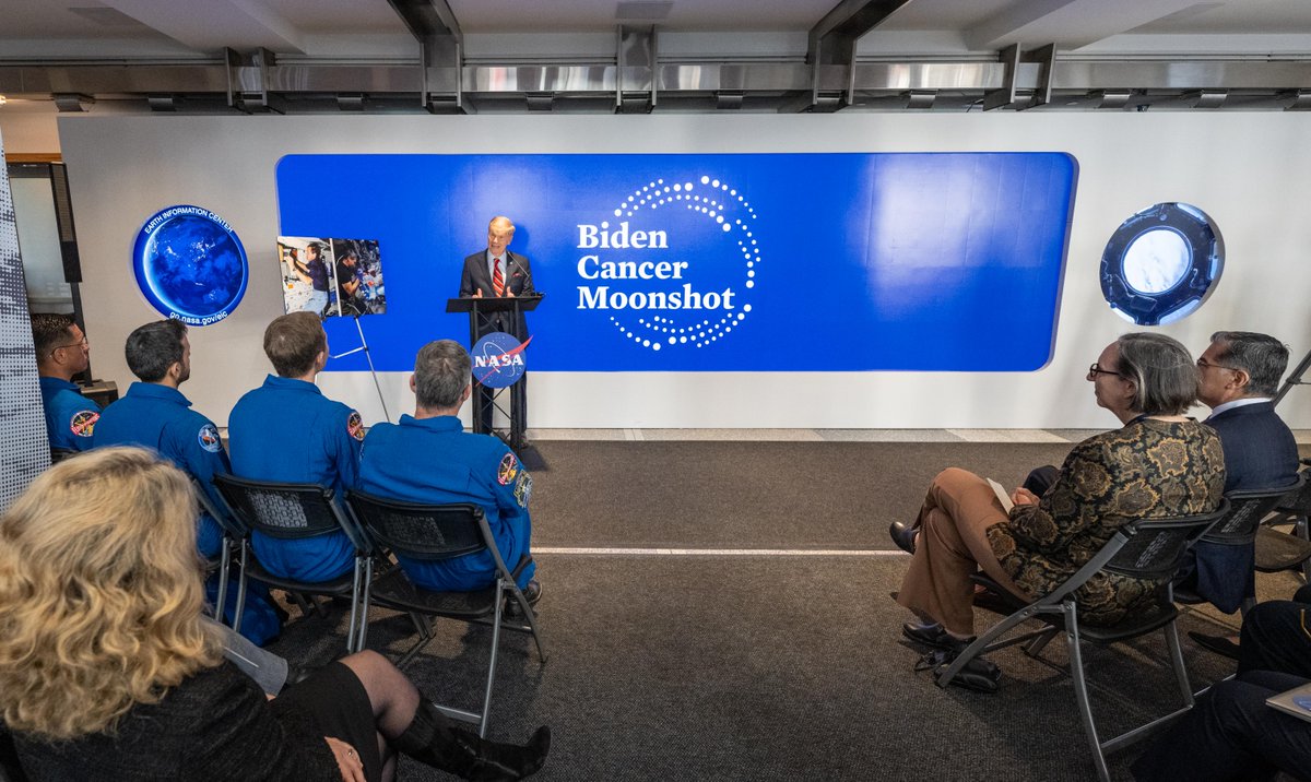 We're working to cut cancer deaths by half in 25 years. At our headquarters in Washington, @SecBecerra and @NCIDirector joined @SenBillNelson to detail the progress we’re making together with the #BidenCancerMoonshot. Watch:
youtu.be/F0sD6_LB760