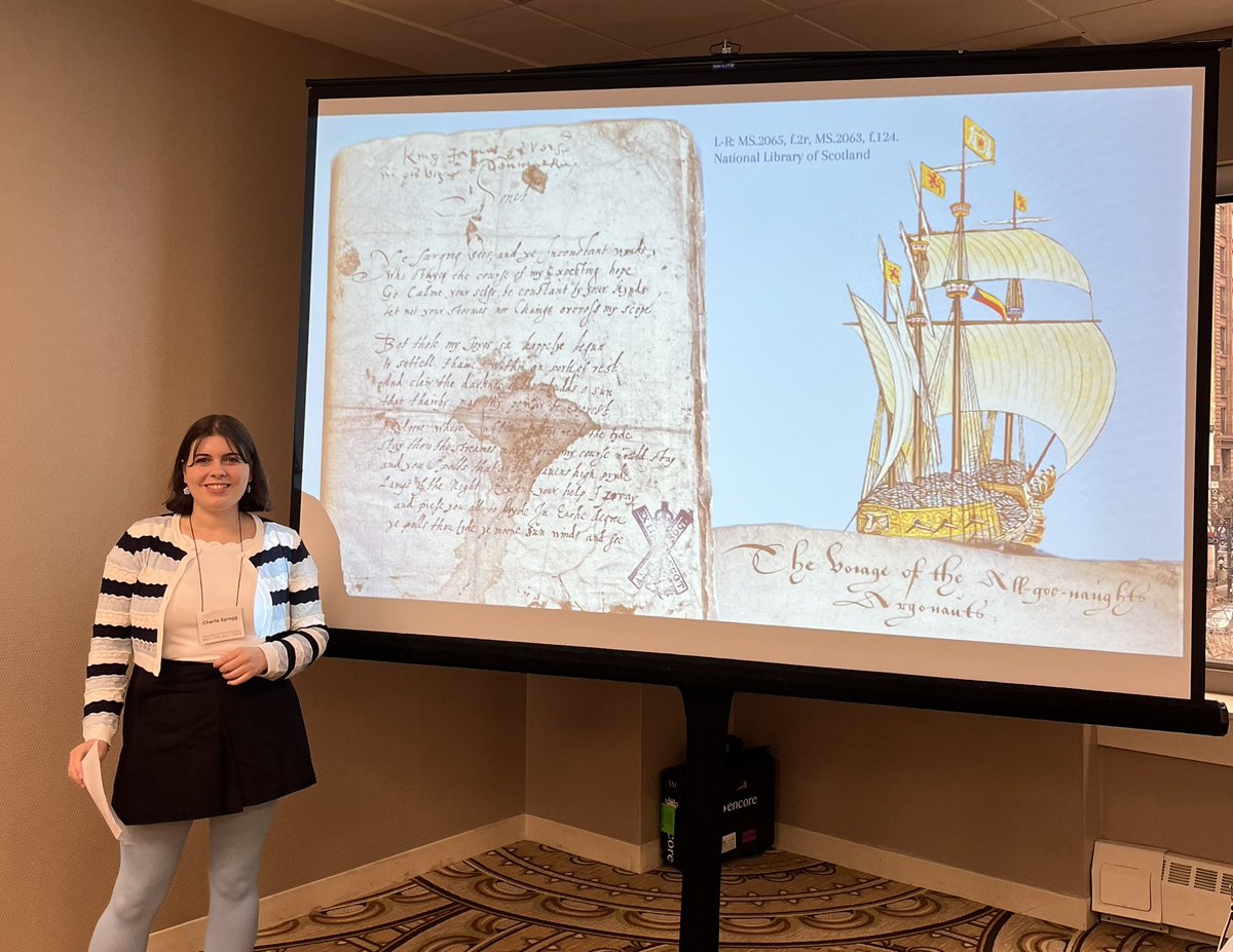 Thank you to everyone who attended our panel yesterday ‘Fragile Images: The Limitations of Material Display at the Stuart Courts’ at #RenSA24 <a href="/RSAorg/">The Renaissance Society of America</a> 👑 It was a pleasure to present alongside Dr Catriona Murray and <a href="/MollyAilsa/">Molly Ailsa Ingham</a> and our brilliant chair Dr Elaine Tierney!