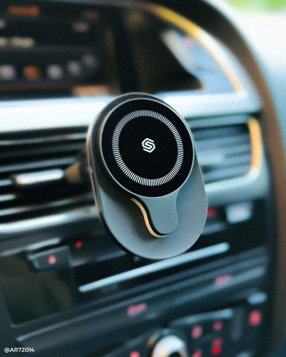 #iPhone This is the new SODI C50 MagSafe Wireless Car Mount Charger by SODI very nice 👀 instagram.com/reel/C428qiPNk… you can find it available on the SODI website bit.ly/3VuNYC6