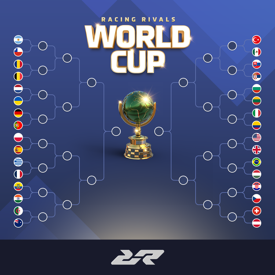 🏁 World Cup Round 1 is live, starring your nation's speedsters. Let the race for glory begin! 🏎️