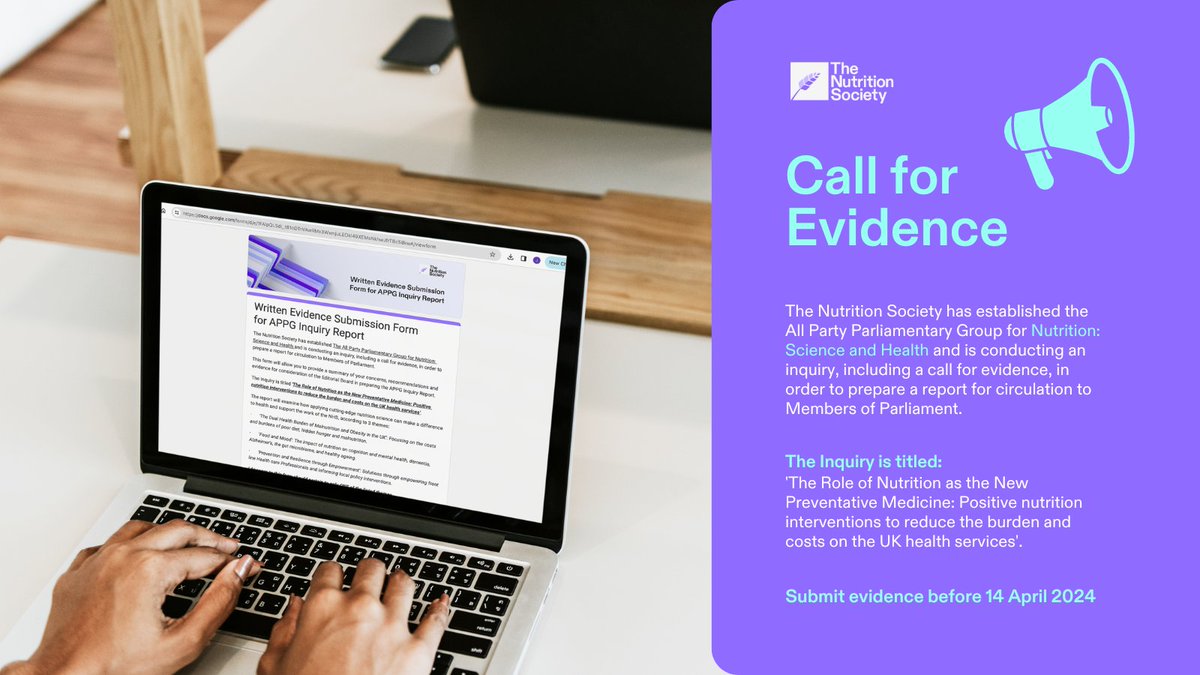 Call for evidence - Inquiry Report for All Party Parliamentary Group #APPG. Anyone with personal experiences, experts/stakeholders, or representatives of organisations to submit evidence. Use this link for more details and to submit👉bit.ly/3wQVfSH