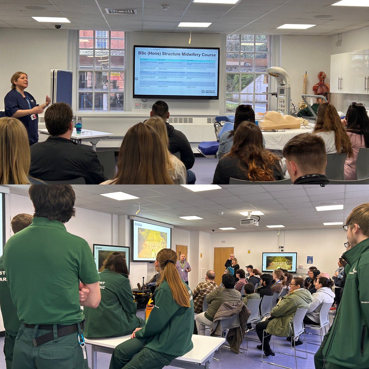 Mandy Stevenson (@mandyjstevenson) on Twitter photo Happy Saturday to you all. Are you interested in undertaking BsC (Hons) Paramedic Sciences or Midwifery on our Medway campus.. come and meet our teams at our open day and hear about our amazing programmes today .<a href="/UniofGreenwich/">Uni of Greenwich</a> <a href="/GreEduHealth/">Education, Health & Human Sciences</a> <a href="/BeverlyJoshua2/">Dr Beverly Joshua</a> <a href="/bboag/">Brian</a> Happy Saturday to you all. Are you interested in undertaking BsC (Hons) Paramedic Sciences or Midwifery on our Medway campus.. come and meet our teams at our open day and hear about our amazing programmes today .<a href="/UniofGreenwich/">Uni of Greenwich</a> <a href="/GreEduHealth/">Education, Health & Human Sciences</a> <a href="/BeverlyJoshua2/">Dr Beverly Joshua</a> <a href="/bboag/">Brian</a>