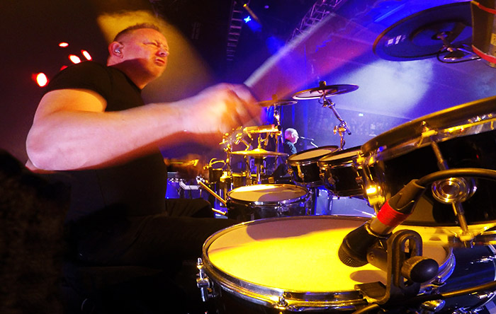 First shot from the StuCam facility on stage with @OfficialOMD @stukershaw