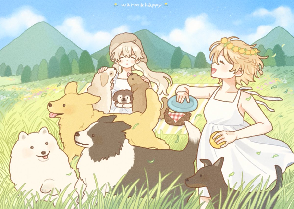 강아지들아 행복해🐕🍀🌼