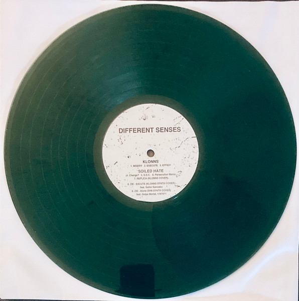 revenge_records's tweet image. KLONNS / SOILED HATE &quot;Different Senses&quot; SPLIT LP (Ltd.100 GREEN MARBLE / Ltd.200 BLACK) ￥3300

東京NEW WAVE OF JAPANESE HARDCORE &quot;KLONNS&quot;と、POWER VIOLENCE&quot;SOILED HATE&quot;の2バンドによる2021年スプリット音源がドイツRSRより片面LPにて2024年限定リリース！

revenge-records.com/?pid=180143898