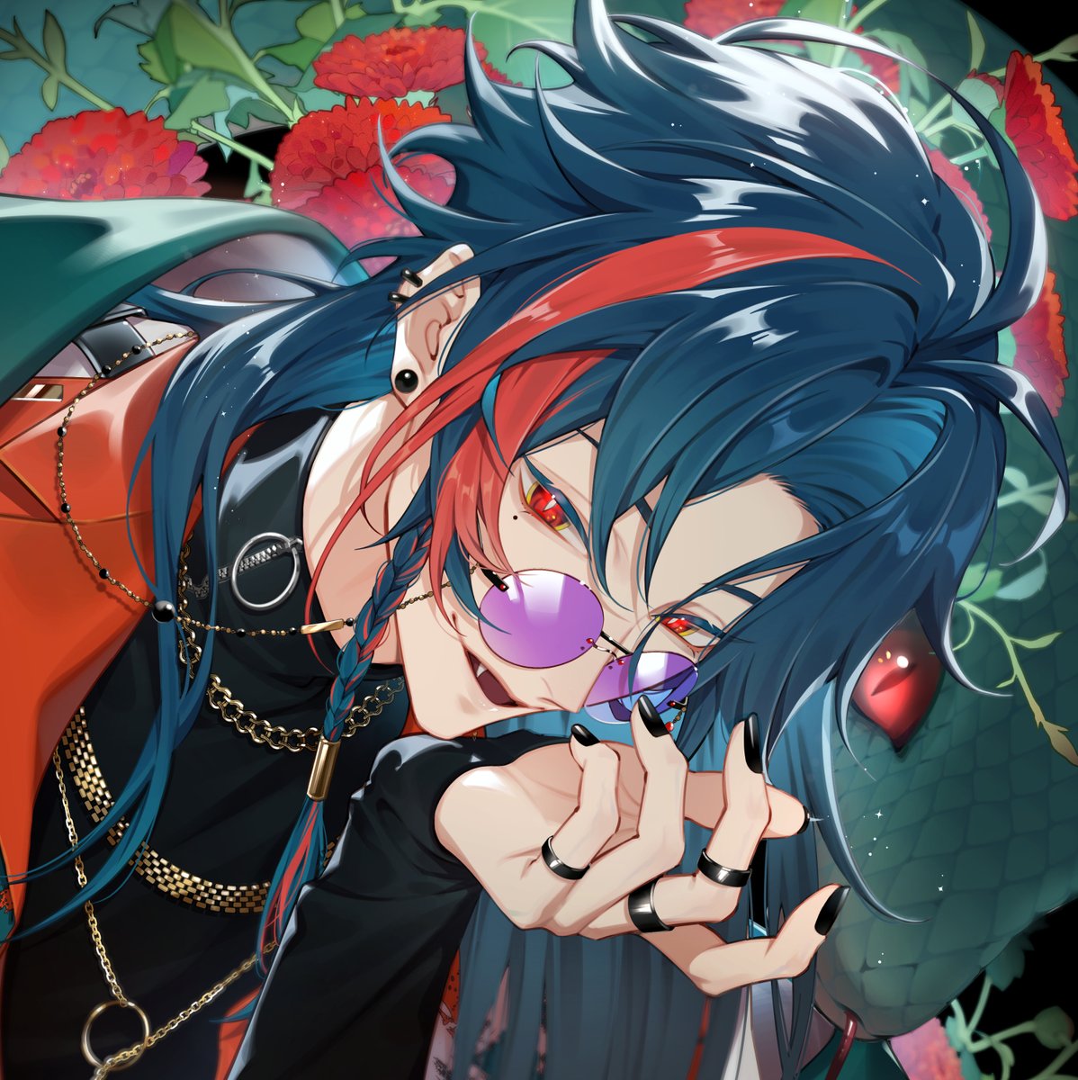 オリジナル　手描き絵画 イラスト せかい Yahoo!オークション - 手描きイラスト 創作 セイフク 14