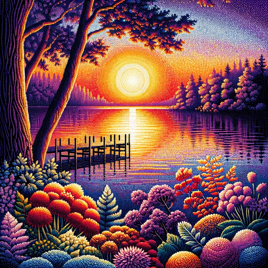 GlamGrafter's tweet photo. @SuburbsGallery @bakuartiste @somnenije @dead_seagull_ In every stitch of nature's tapestry, there lies a story waiting to be read in the quiet light of dawn.

@PeteArctic @Jennife81374324 @asra_ai https://t.co/Ps9IhrdlNE