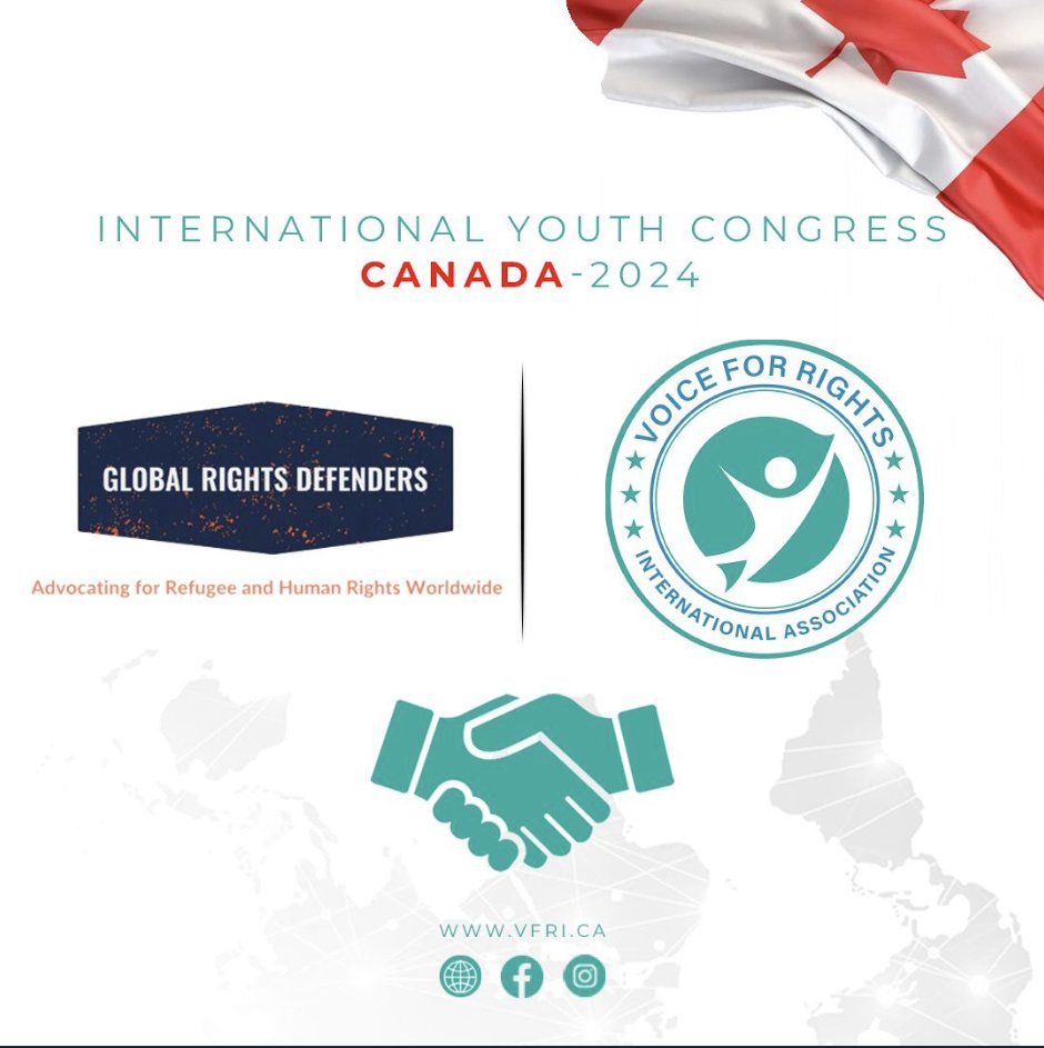 Global Rights Defenders (@grd_now) on Twitter photo Are you a #humanrights #advocate living in Vancouver? Attend Voice for Rights International Association Youth Congress Canada at <a href="/UniversityofBC/">University of B.C.</a> on May 25
eventbrite.ca/e/youth-congre…
#UDHR #leadership #partnership #GRDCommunity Are you a #humanrights #advocate living in Vancouver? Attend Voice for Rights International Association Youth Congress Canada at <a href="/UniversityofBC/">University of B.C.</a> on May 25
eventbrite.ca/e/youth-congre…
#UDHR #leadership #partnership #GRDCommunity