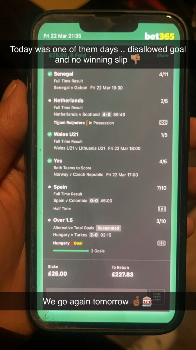 I show the L’s too !! 

Bring on the weekend 📲🎰💰