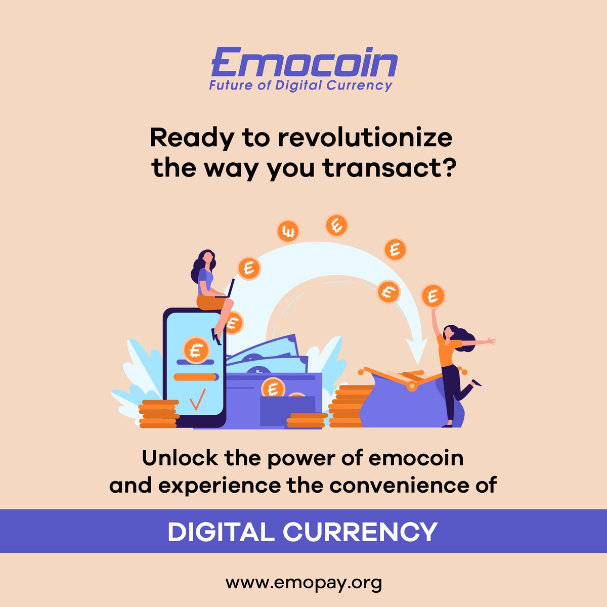 Unlock a new era of financial freedom with Emocoin! 💰

Visit 👉 emopay.org

#PassiveIncome #Emocoin #DigitalCurrency #Revolution #investment #cryptocurrency #Emopay #FinancialFreedom #DigitalRevolution #Convenience #Future #Finance #Innovation #trading #Crypto
