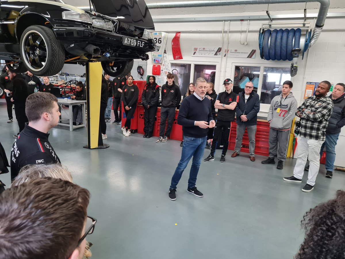StaffsEngineering (@engstaffs) on Twitter photo Our technical specialist Martin Dunn with the <a href="/staffsuniFS/">Staffordshire Uni Racing</a> team talking to Engineering offer holders @staffsuni offer holder day! #staffsopenday #StaffsEngineering Our technical specialist Martin Dunn with the <a href="/staffsuniFS/">Staffordshire Uni Racing</a> team talking to Engineering offer holders @staffsuni offer holder day! #staffsopenday #StaffsEngineering