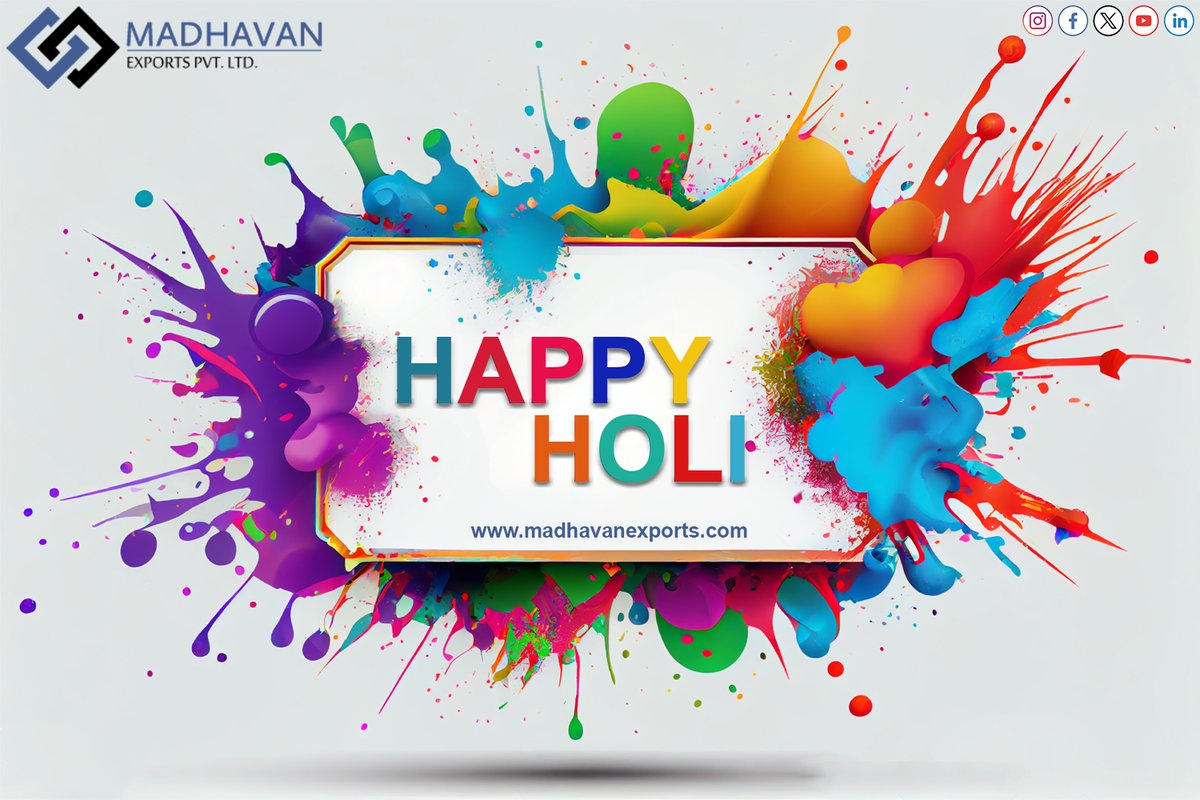 A very colorful and vivacious Holi to you. Happy Holi to you and your family.

#happyholi #holicelebrations #holifestival #colorfulholi #holitraditions #holicolors #holiwishes #holigreetings #holijoy #holihappiness #happyholi2024