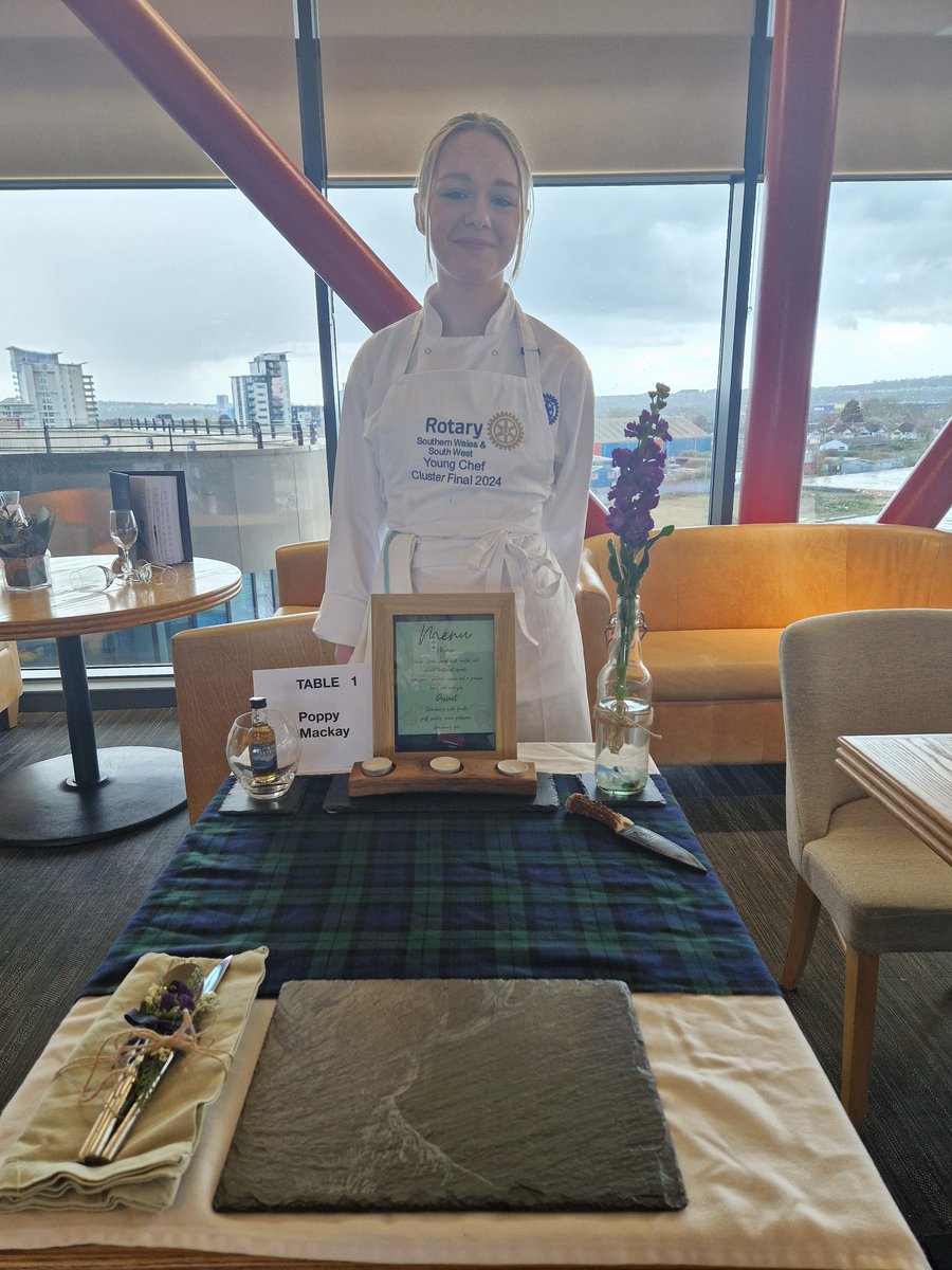 We are in Cardiff with Poppy ready for the Southern Wales and South West Young Chef Cluster Final 2024 @_TKASA @KKingTKASA @Victori83956479