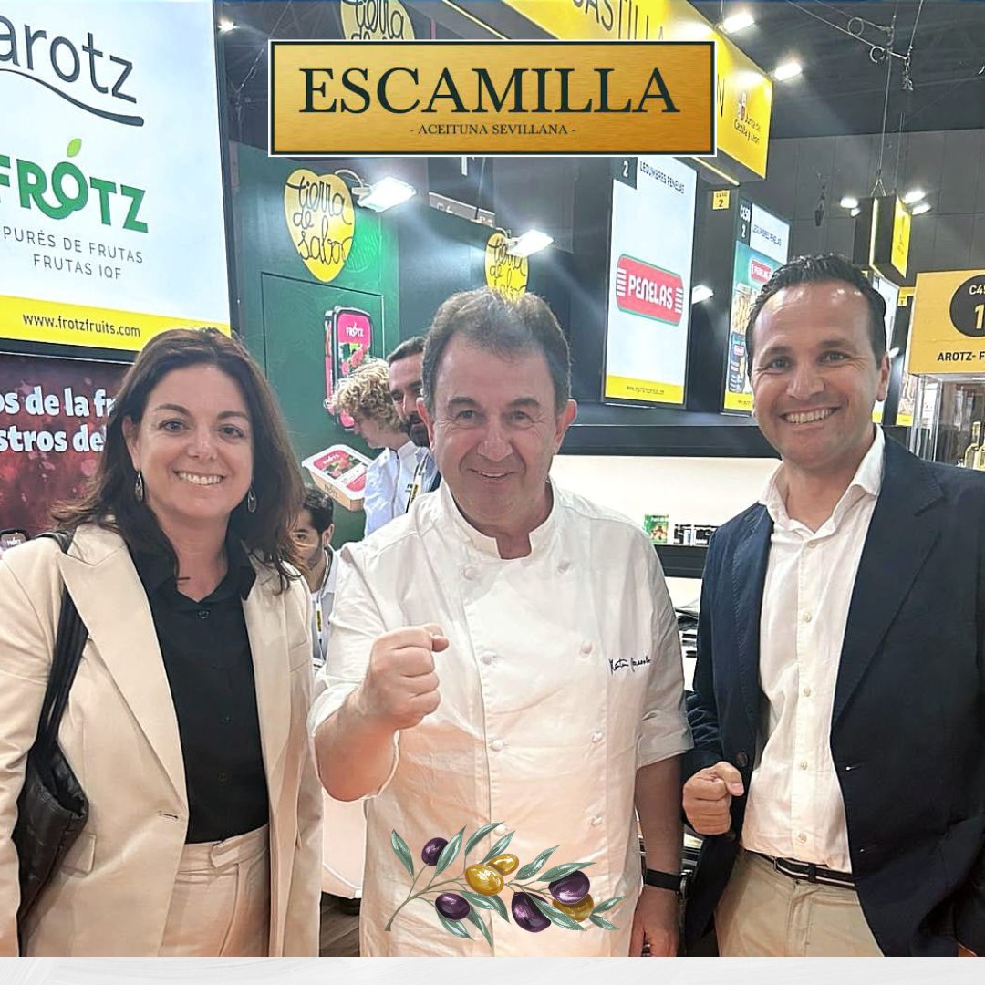 🌟✨ ¡Momento épico en Alimentaria! Nos encontramos con el legendario chef @martinberasategui, una verdadera inspiración en el mundo de la gastronomía.

🍽️🌟 Quedó encantado con nuestra marca y producto, lo cual nos llena de orgullo y nos impulsa a seguir ofreciendo lo mejor.