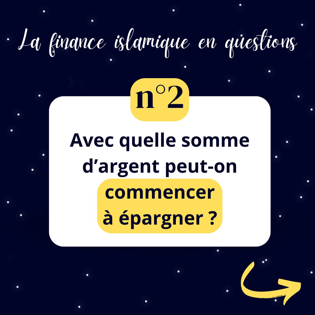 #2 - Avec quelle somme d’argent peut-on commencer
à épargner ?

Réponse ci-dessous 👇🏼

#financeislamique #épargne #investissement #investir #finance #immobilier #islam #muslim #patrimoine #educationfinanciere