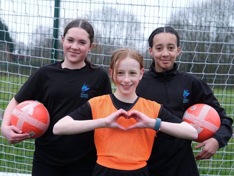 Biggest derby in @BarclaysWSL ? @ManCityWomen v @ManUtdWomen We're ready Thanks to Biggest Ever Football Session for #IWD24 @EnglandFootball