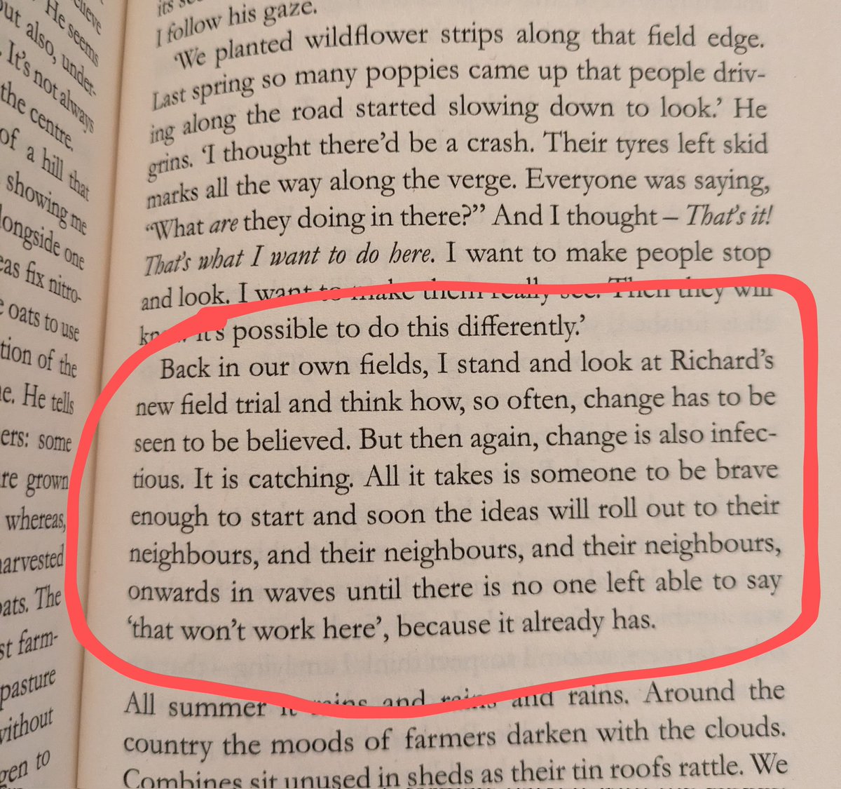 Hi @wigsandwords your book, Rooted, about regenerative farming is great and it resonates with how we in Edinburgh are trying to get more kids to cycle to school. We are slowly getting there but cycling/active travel is still the exception not the rule😭.