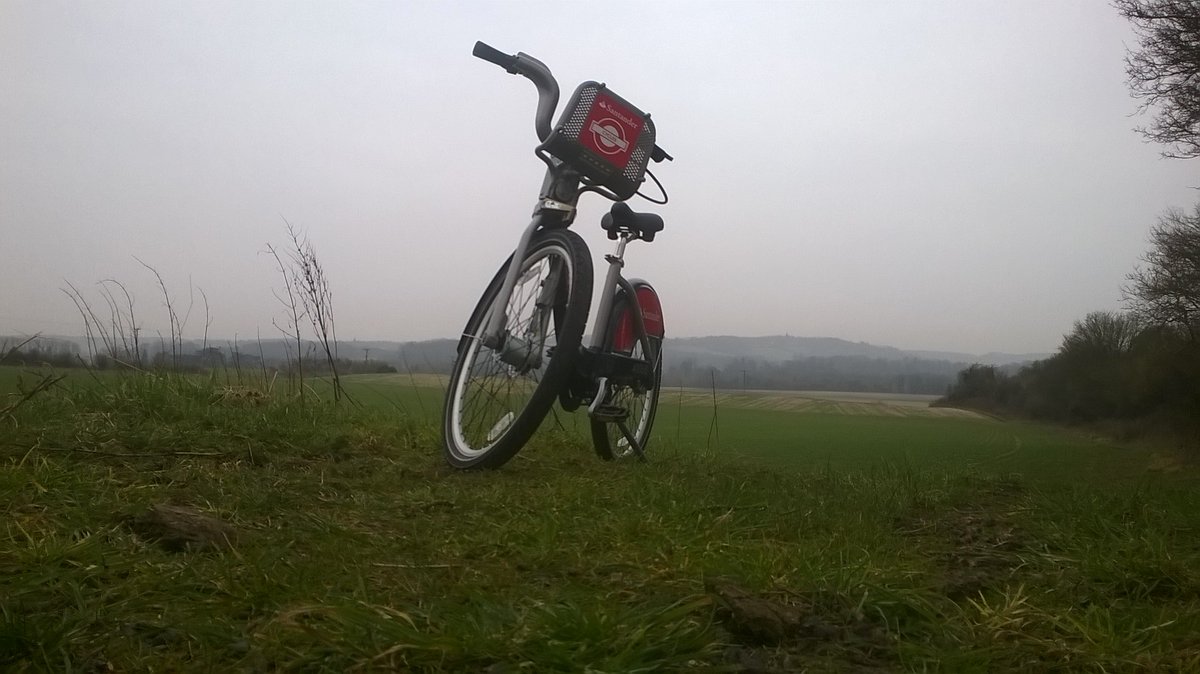 When <a href="/TfL/">TfL</a> #Borisbikes came to the #Chilterns in 2016.