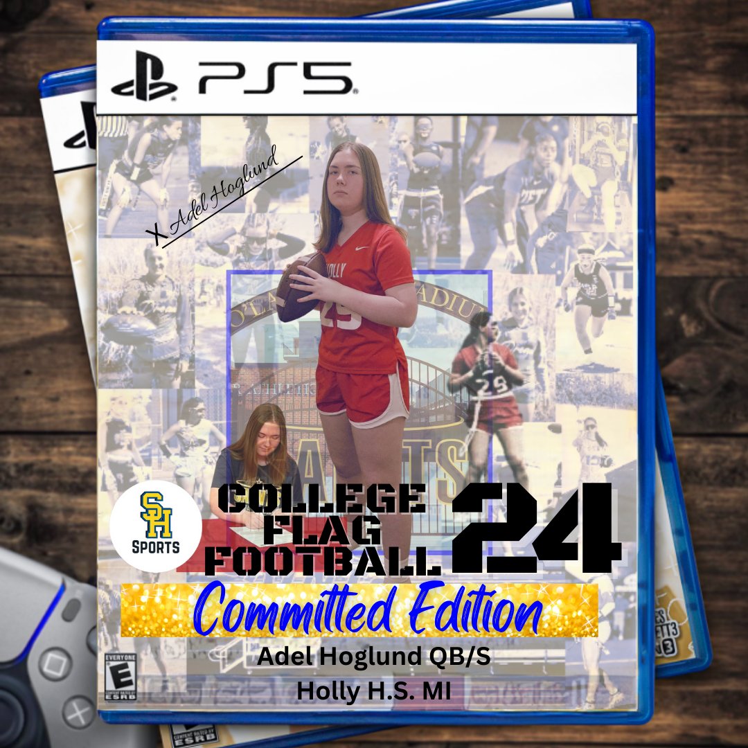 Siena Heights University Womens Flag Football (@shuwomensflagfb) on Twitter photo Our first in-state commit! <a href="/HoglundAdel/">Adel Hoglund</a> Holly H.S. Michigan! <a href="/Jesse3254/">Coach Jesse Siordia</a> #womensflagfootball #michigansports #fearthehalo Our first in-state commit! <a href="/HoglundAdel/">Adel Hoglund</a> Holly H.S. Michigan! <a href="/Jesse3254/">Coach Jesse Siordia</a> #womensflagfootball #michigansports #fearthehalo