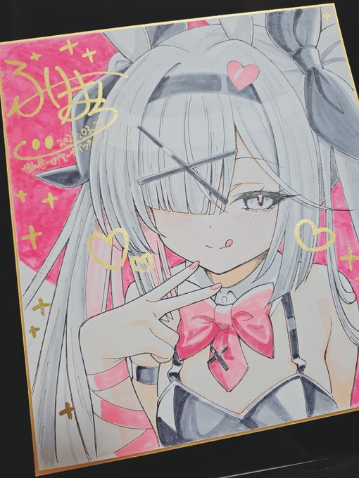 らびプラナちゃん色紙完成〜っ!✨ 