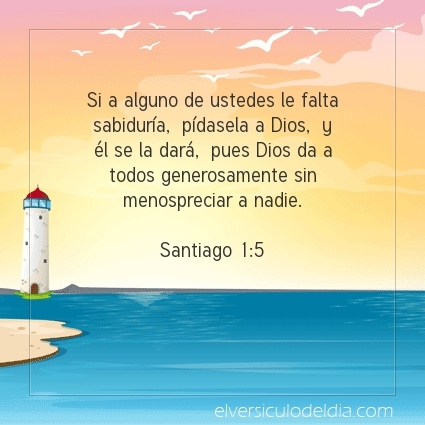 elversiculo's tweet photo. Si a alguno de ustedes le falta sabiduría,  pídasela a Dios,  y él se la dará,  pues Dios da a todos generosamente sin menospreciar a nadie.  Santiago 1:5   #versiculodeldia #versiculobiblico #biblia https://t.co/9wvxFnXr29