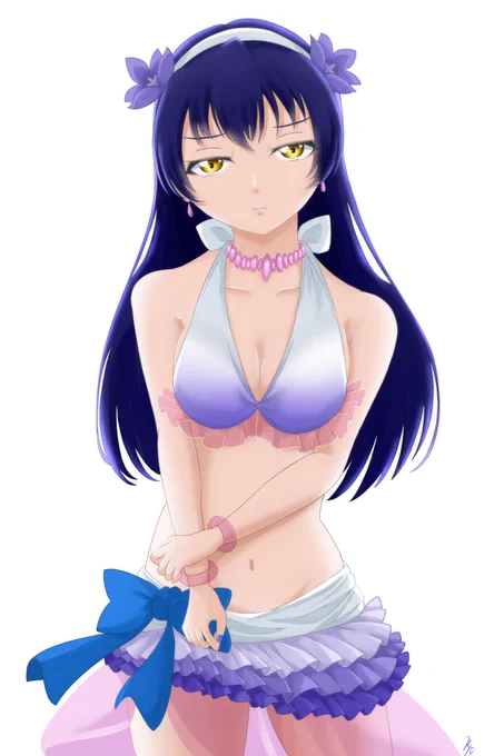 めっちゃ遅れたけどおめでとう#園田海未誕生祭2024 #園田海未生誕祭2024 #lovelive 