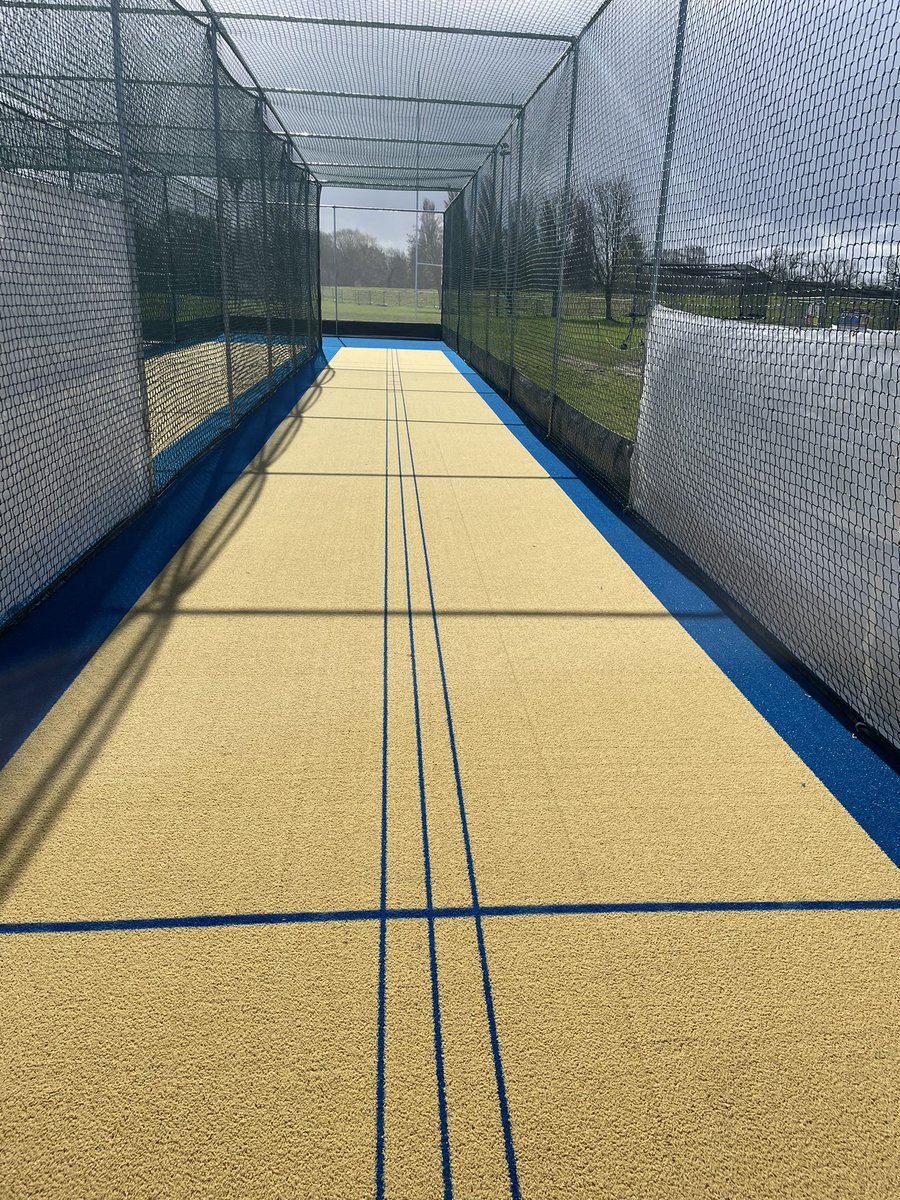 Another pre season project completed and a big shout out to @totalplayLtd for delivering our new 4 bay artificial nets on time. They look 🔥🔥 Huge thanks to our fundraising team and @BusinessWasteUK for their incredible sponsorship. AYAW