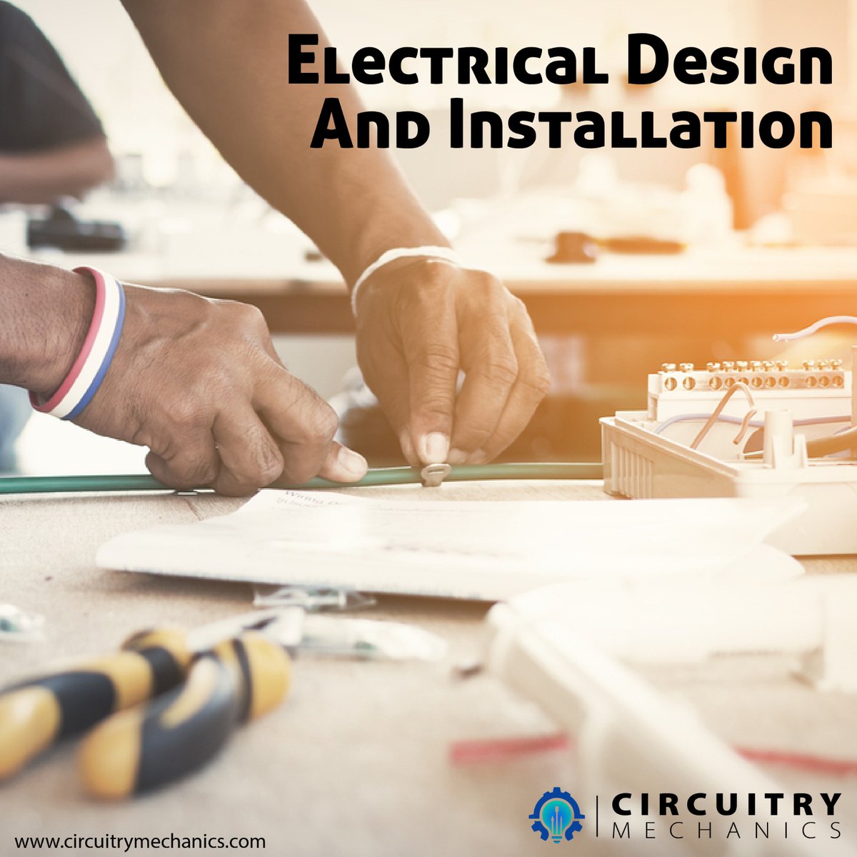 Light up your space with our expert Electrical Design and Installation services! 💡🔌 From residential to commercial projects, our experienced team ensures safe and efficient electrical systems tailored to your needs. 
#electricaldesign #circuirtymechanics #electricalinstallation