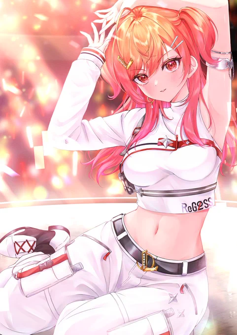 ReGLOSSユニット衣装の莉々華ちゃん#ririkart 