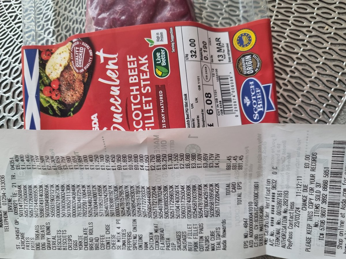 ryzer2909's tweet photo. @asda bought this today at your Irvine store ayrshire and only 10 days out of date can't believe this is still on your shelves.. unbelievable https://t.co/j1BgV4imR7