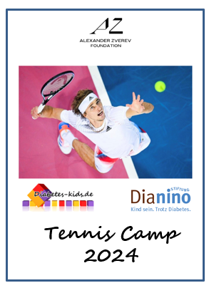 DiabetesKidsDE's tweet photo. Diabetes-Kids Tennis Camps 2024 - Aufschlag gegen Diabetes https://t.co/timSJ4dvEg https://t.co/PKMNLEVapE