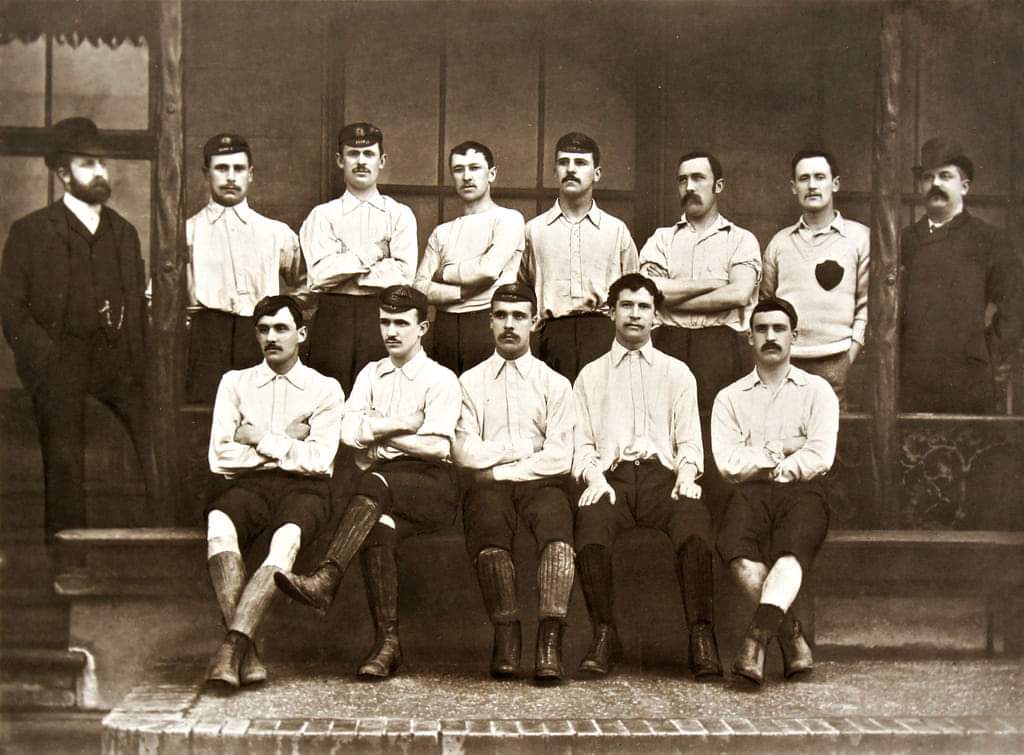 #onthisday 23 March 1888 – In England, The Football League, the world's oldest professional association football league, meets for the first time.

Pictured: Preston North End FC, the first champions in 1888

#Footballleague #Britishhistory #history #football #PrestonNorthEnd