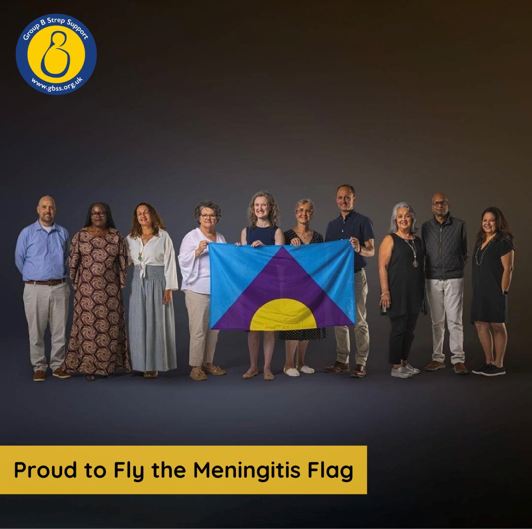#GroupBStrep is the leading cause of #meningitis in babies under 3 months. As members of @COMOmeningitis we, and our CEO @janeplumb share a strong commitment to defeating the infection. Learn Jane’s inspiring reason for co-creating the flag: ow.ly/JbLJ50R0i6Y