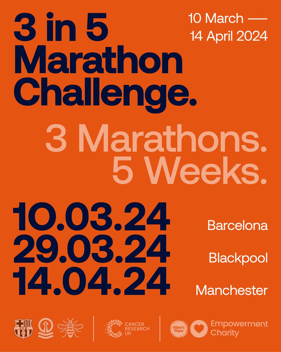 OliverMoore8's tweet photo. I’m running 3 marathons in 5 weeks in aid of @CR_UK &amp; Empowerment @BlackpoolFC have gifted a signed football by the 23/24 squad as a competition prize for awareness.

To win:
Tag a friend below and share this post.

Fundraiser - https://t.co/LCCd5aJygq

@BlackpoolST @MuckersThe https://t.co/pjeiBw0Ac7