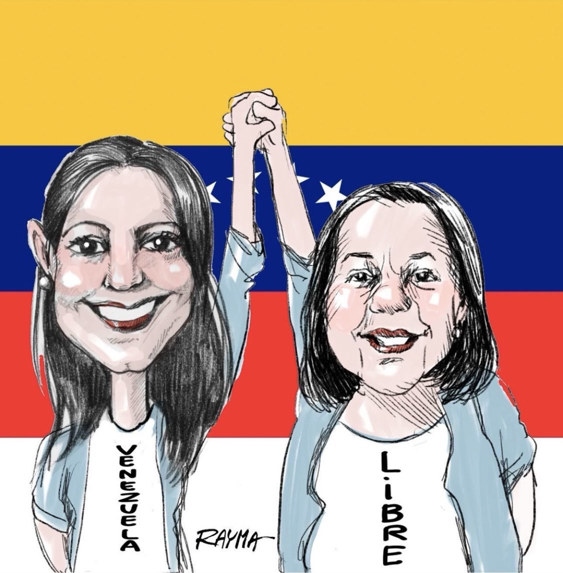 PCD_Merida's tweet image. Seguimos hasta el final, gran gesto de humildad y desprendimiento de nuestra líder @MariaCorinaYA tenemos candidata Corina @yorisvillasana seguimos en la ruta para rescatar a Venezuela vamos hasta el final