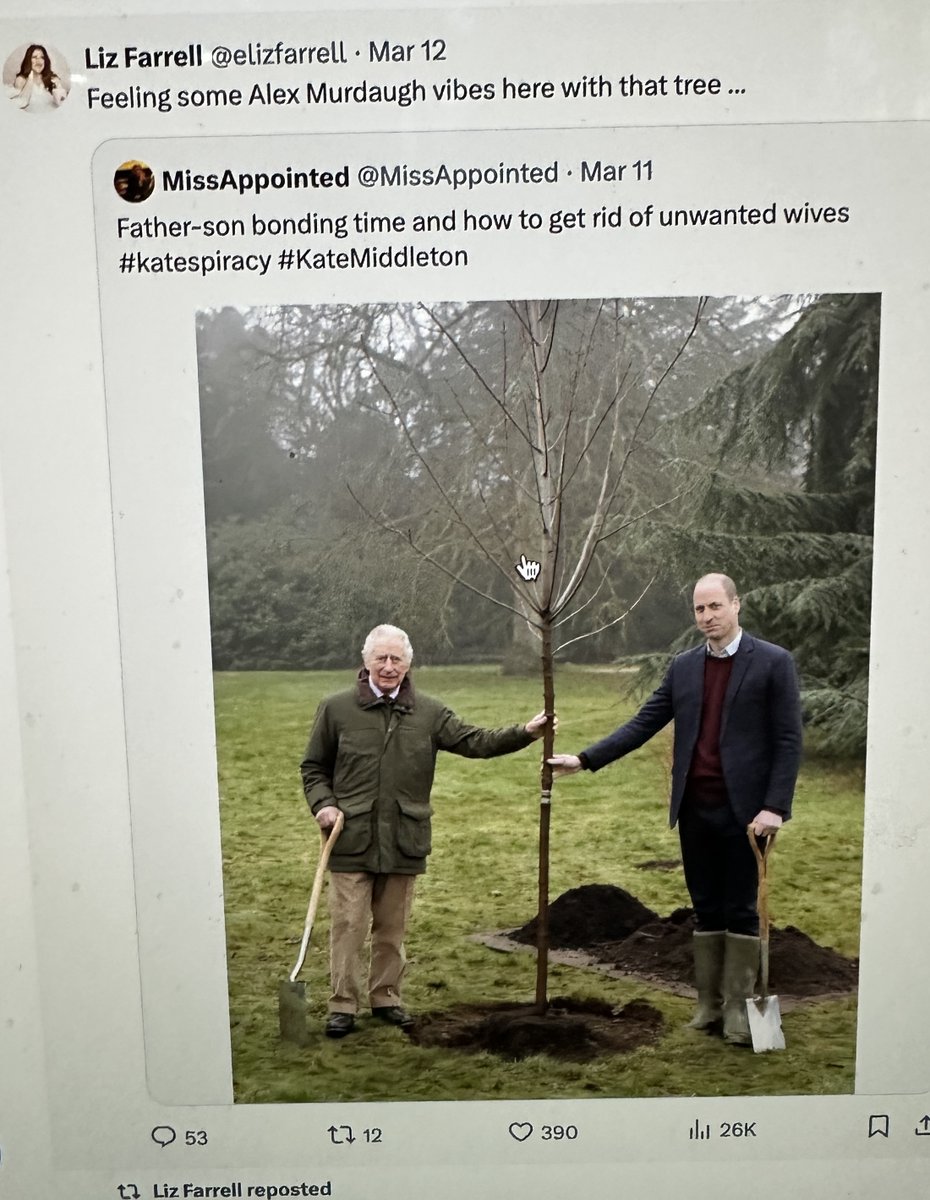 CalabroneDogs's tweet photo. @azarilaw You know it is funny, people rail on you for being Pro-Murdaugh yet the "pro women and pro justice crowd think this is funny.  I still think AM is a murderer but I no longer think I will drink from a "Cup of Justice" if these people are at the table.  #LeaveKateAlone https://t.co/DoyxgimxID