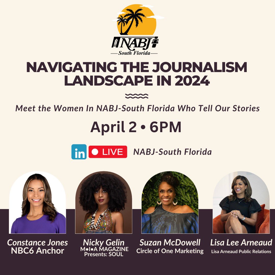 Join us on April 2 for a spirited conversation with some of our phenomenal members who are blazing a trail in communications and journalism. You do t want to miss it. #journalism #communications